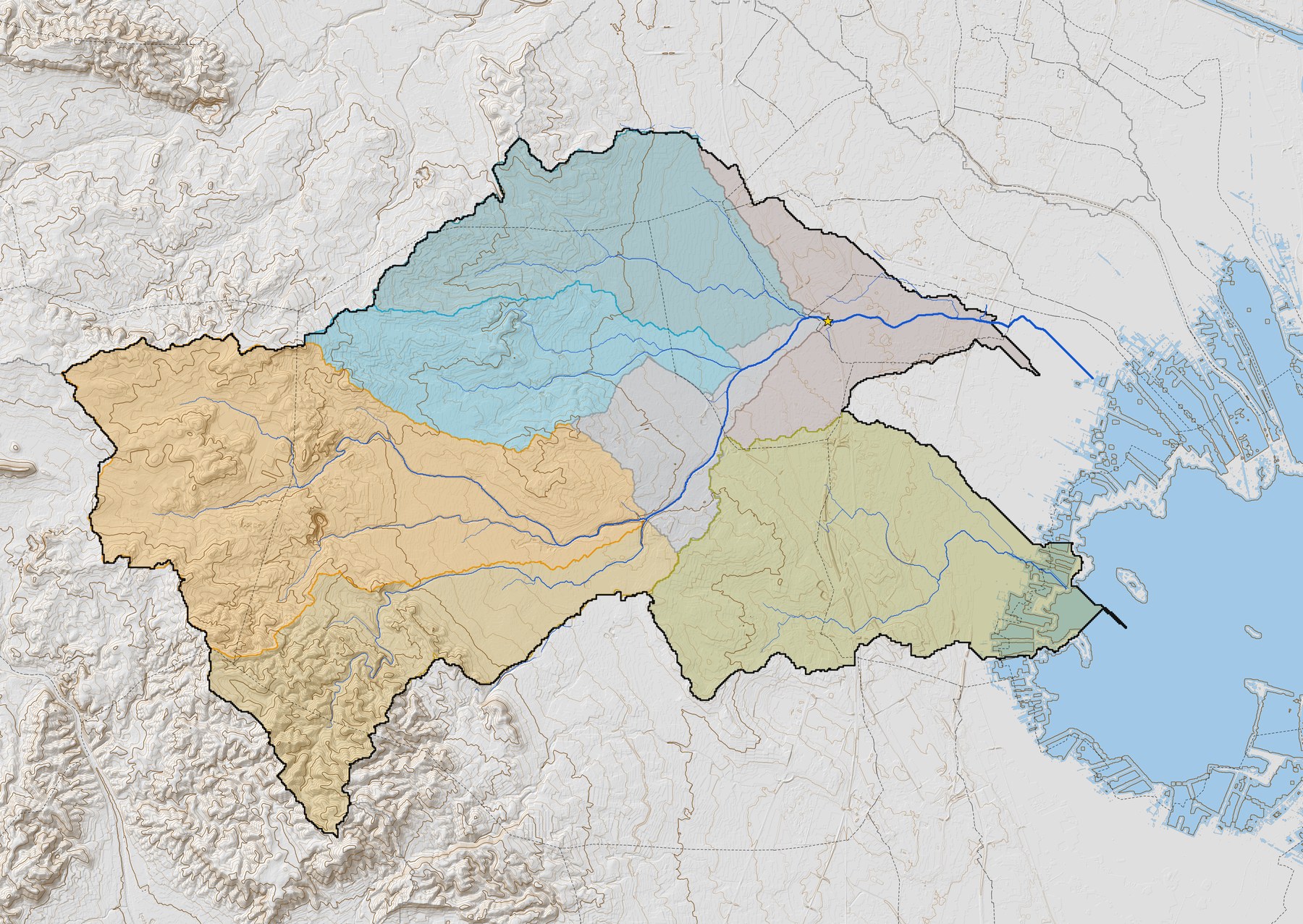 Catchment study and DANA diagnosis — l’Horta Sud